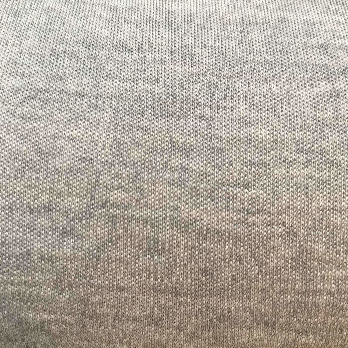 Merinoull 100% i interlock kvalitet - Lysegrå