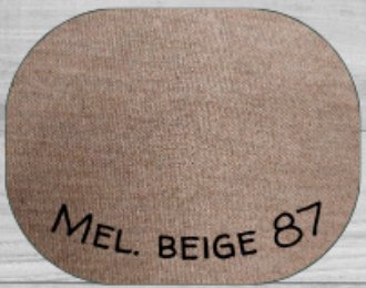 Merinoull 100% i interlock - Melange Beige