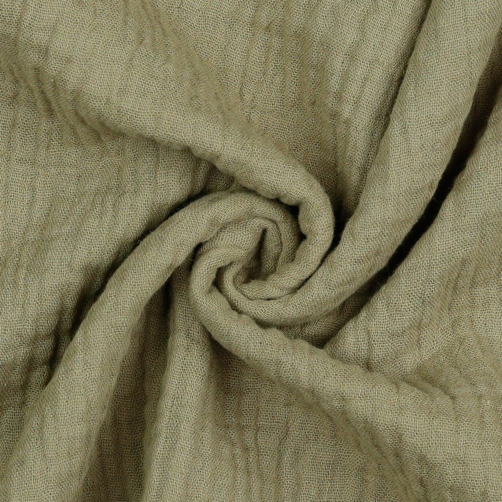 Musselin - Double Gauze - Taupe