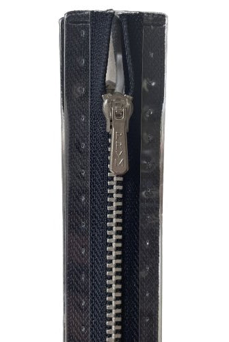 Prym Glidelås Metall M1 16cm – 210 Marineblå IKKE DELBAR