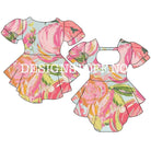 Rayon blomster - Fusion Printemps - Art Gallery Fabrics