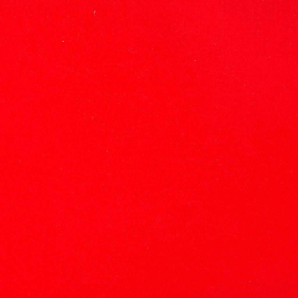 Rød økologisk ribb - Jny Kids - STOFFREST 49cm