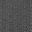 Strikket Jacquard - Kabelstrikk - antrasitt