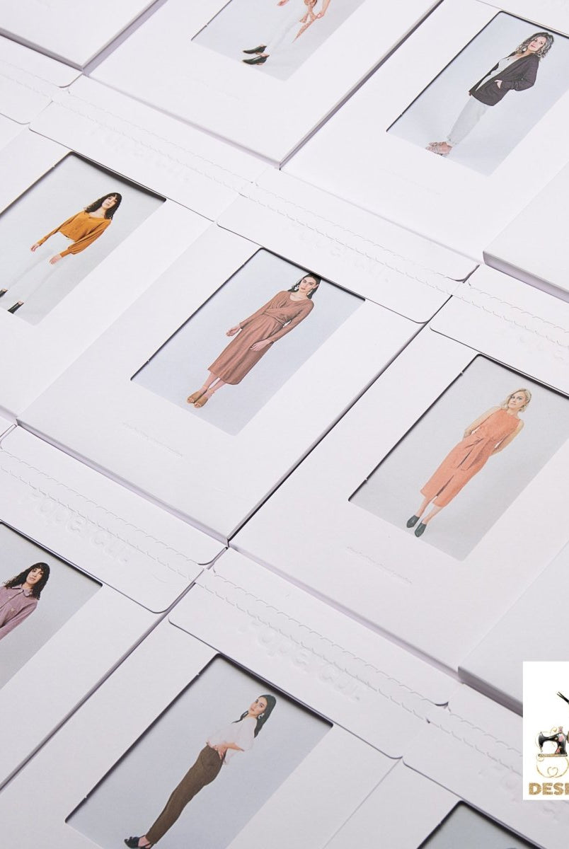 Symønster - Aura Dress & Skirt - Papercut Patterns
