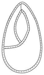 Symønster - Elippse bag - Papercut Patterns